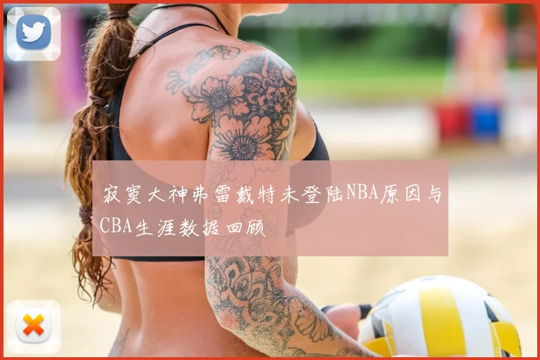 寂寞大神弗雷戴特未登陆NBA原因与CBA生涯数据回顾